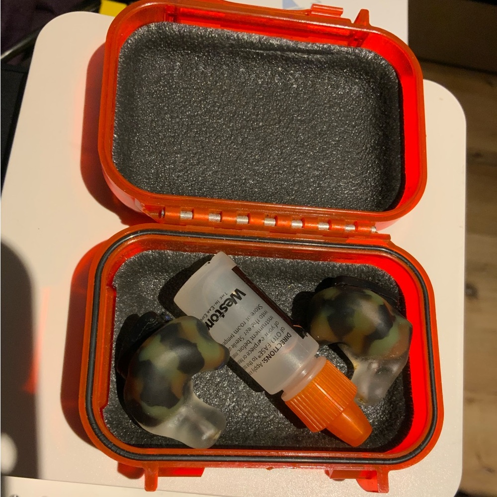 Westone professional noise canceling ear plugs
